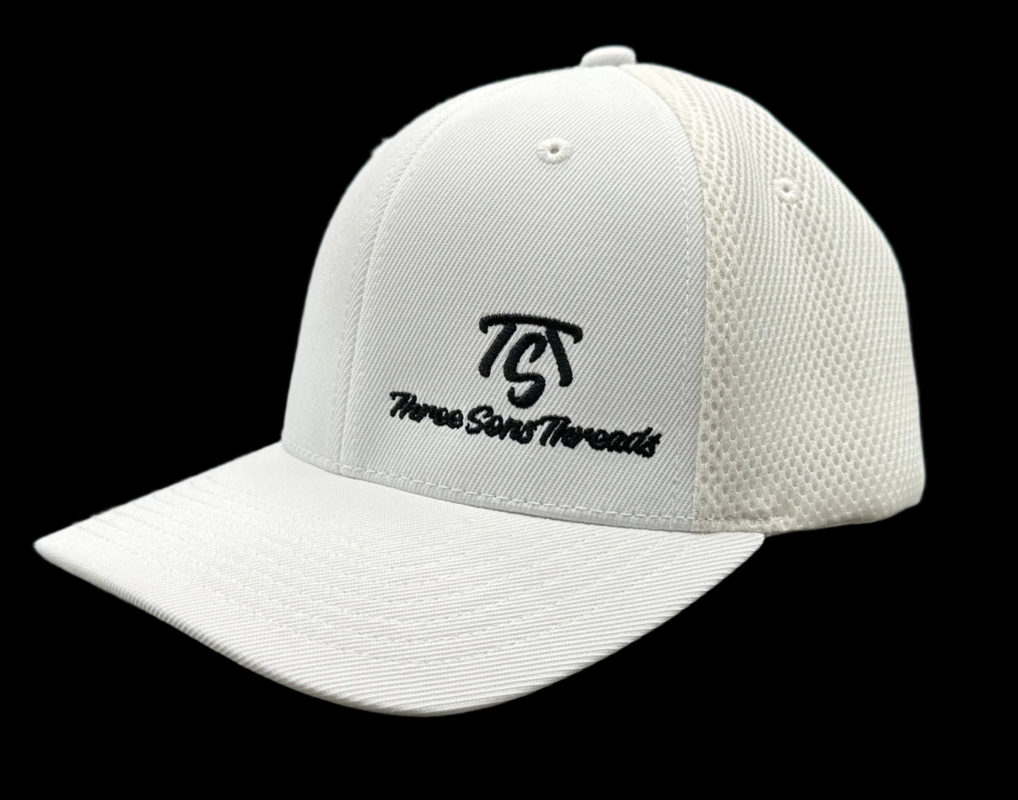 Logo & Three Sons Threads - White