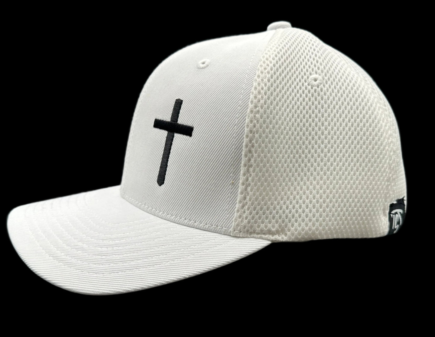 Cross Hat - White