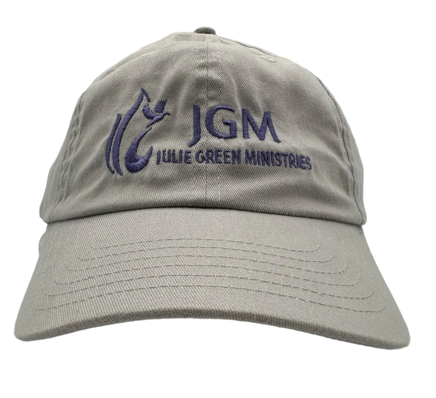 Julie Green Ministries Brushed Twill Cap - Light Gray