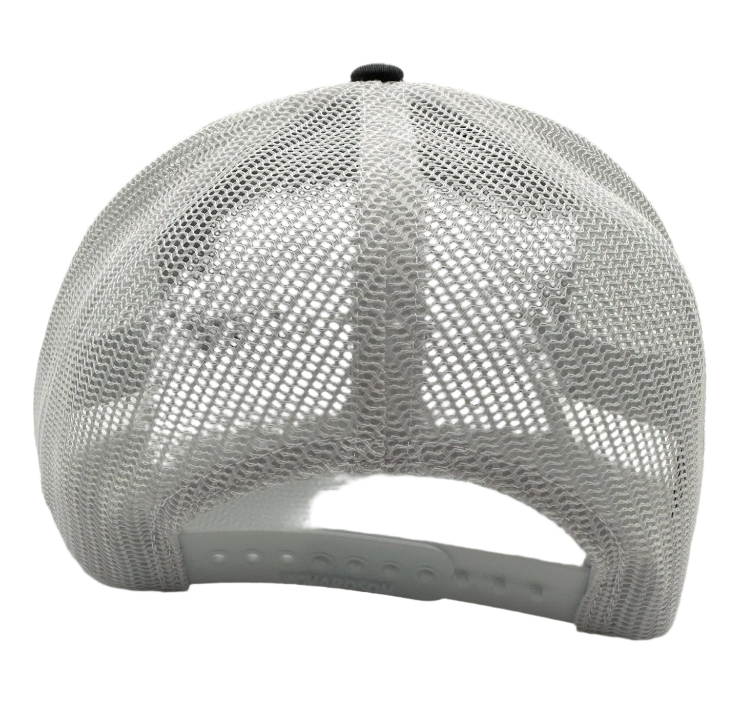 Cross Hat - Charcoal Gray/White