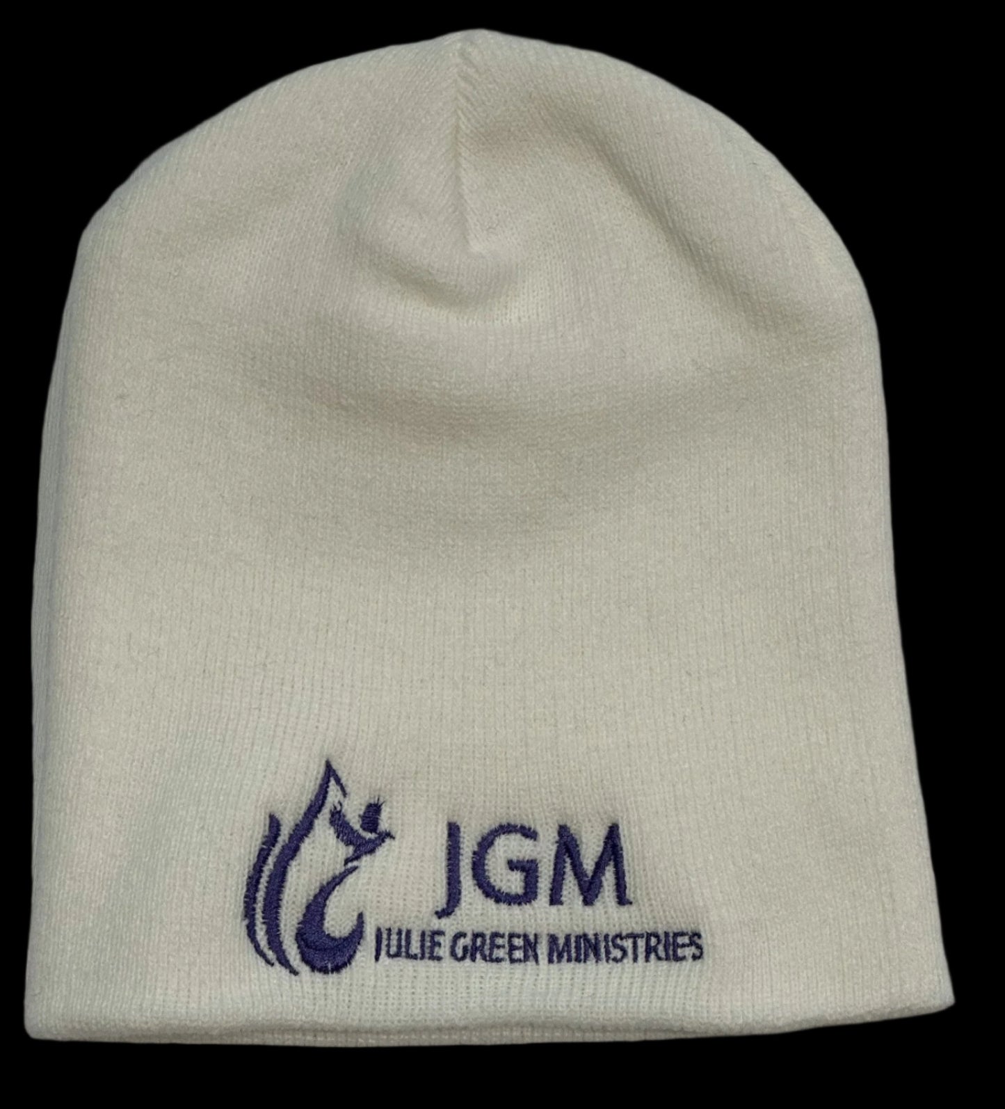 Julie Green Ministries Beanie -White