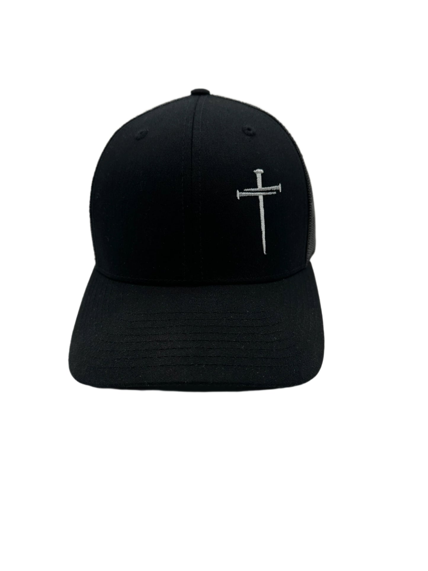 3 Nails Black Trucker Hat