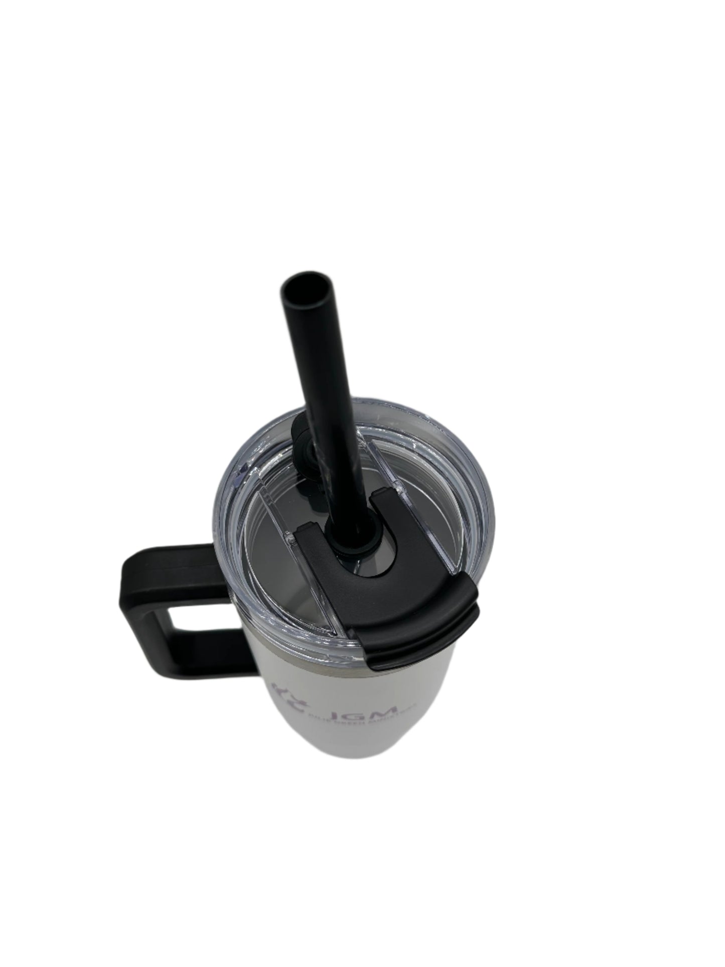 JGM But God Tumbler - White/Purple