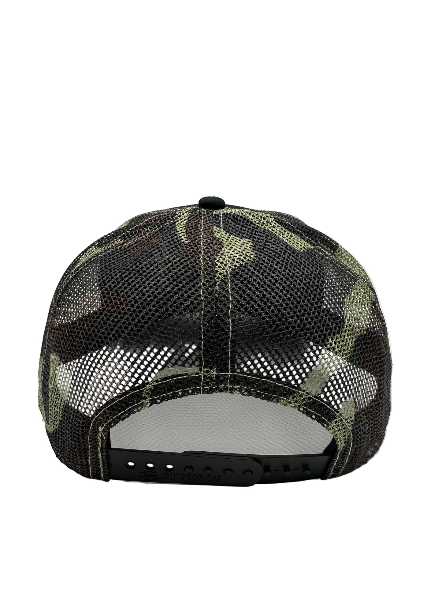 3 Nails Cross - Black/Green/Camo/Heather Gray Trucker Hat