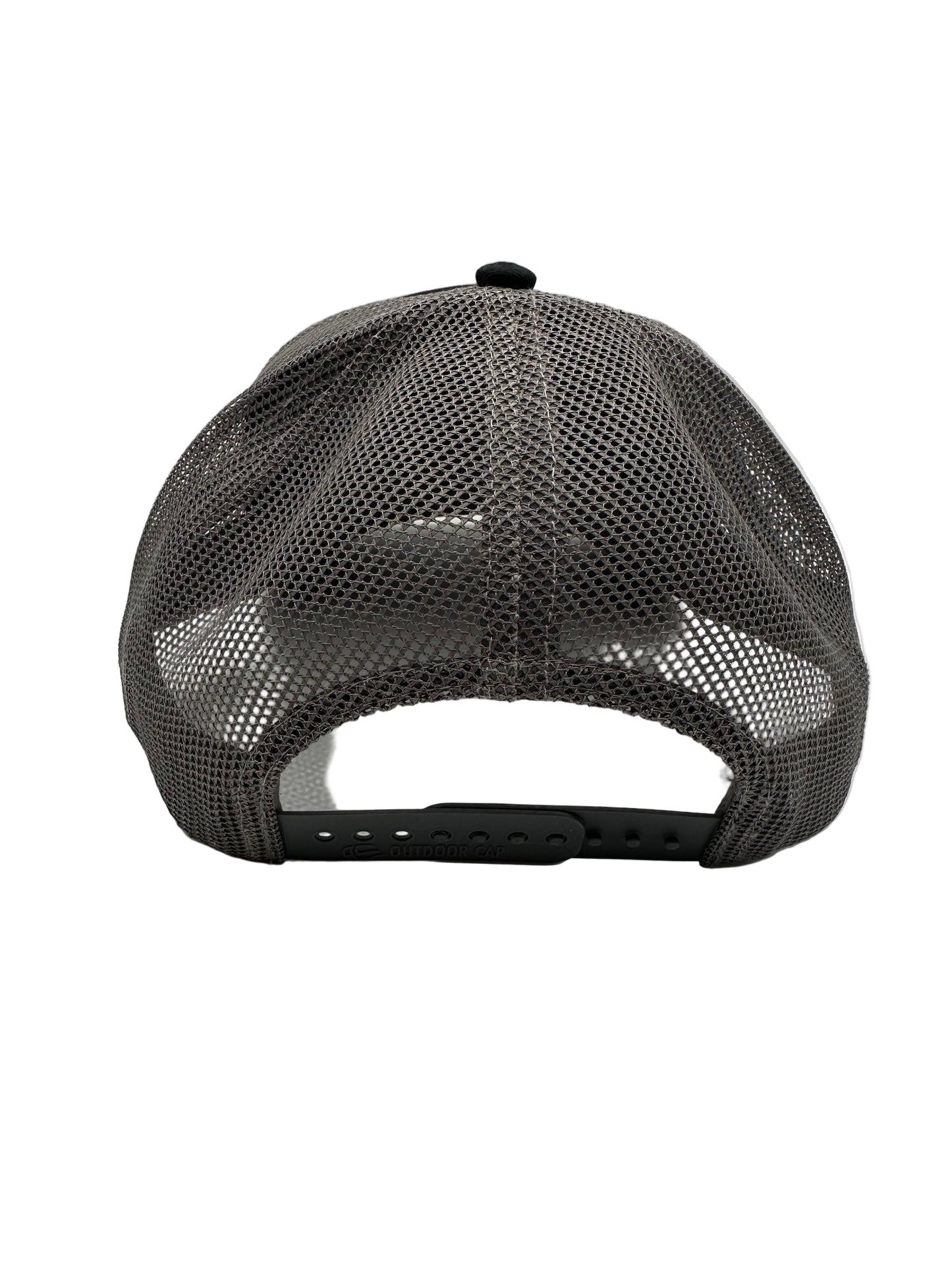 3 Nails Cross - Black/Gray Trucker Hat