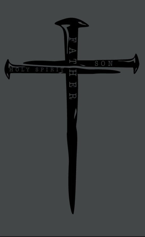 3 Nails Cross - Heather Heavy Metal Shirt