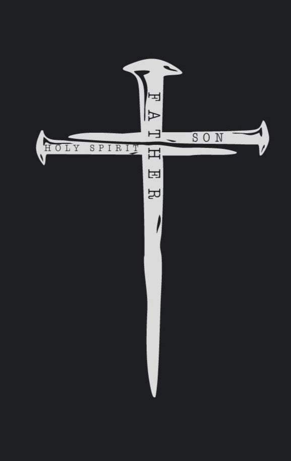 3 Nails Cross - Black Shirt