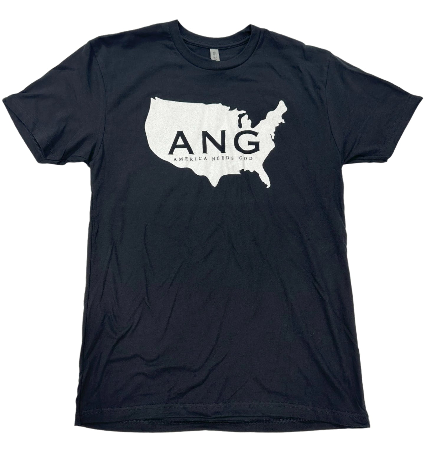 America Needs God - Black - Black Letters