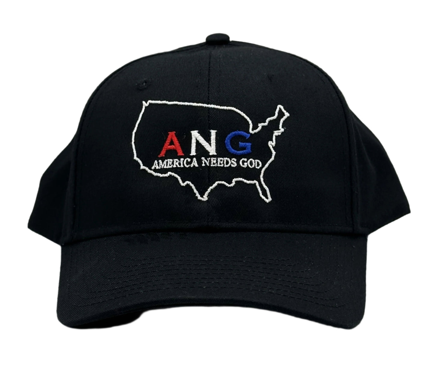 America Needs God Hat - Black - Red/White/Blue Letters