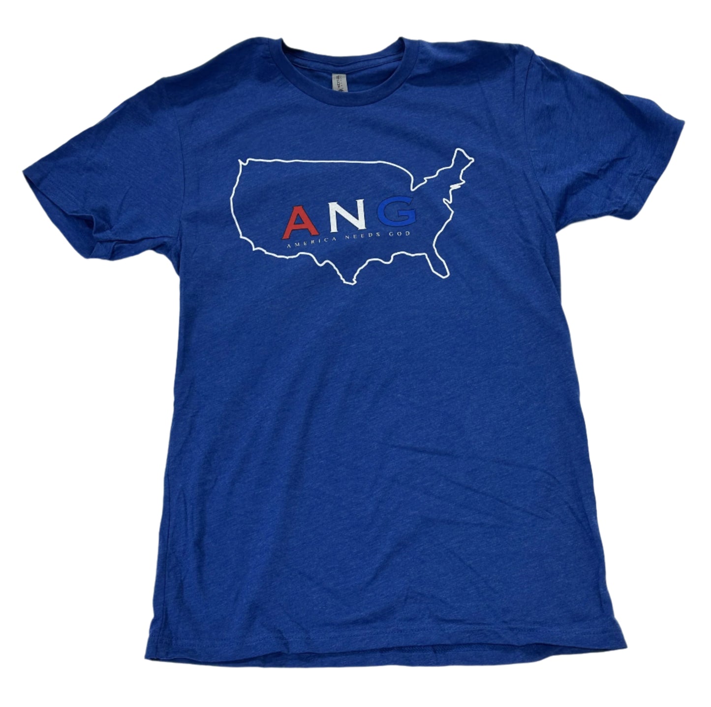 America Needs God - Royal Blue - Red/White/Blue Letters