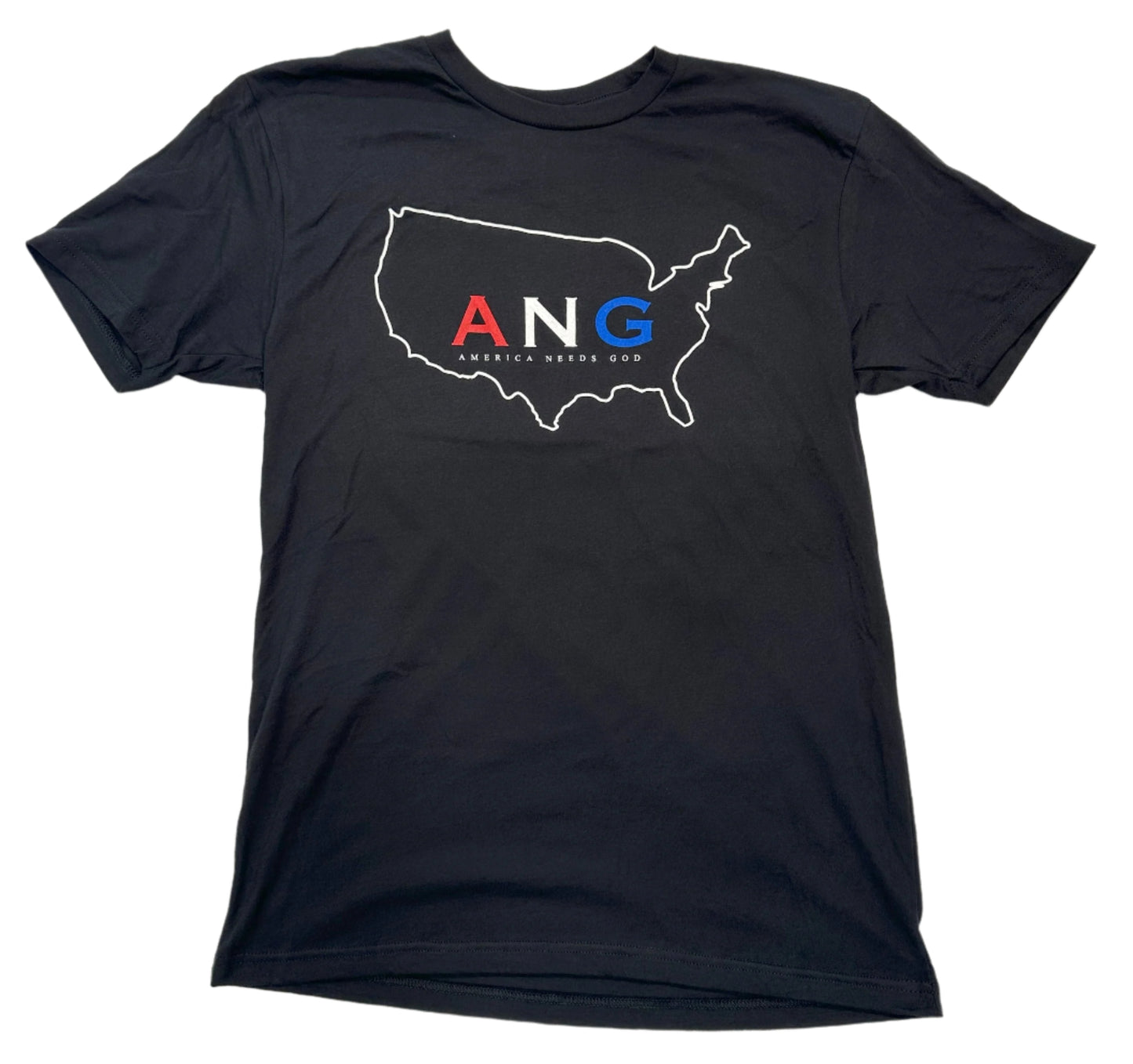America Needs God - Black - Red/White/Blue Letters