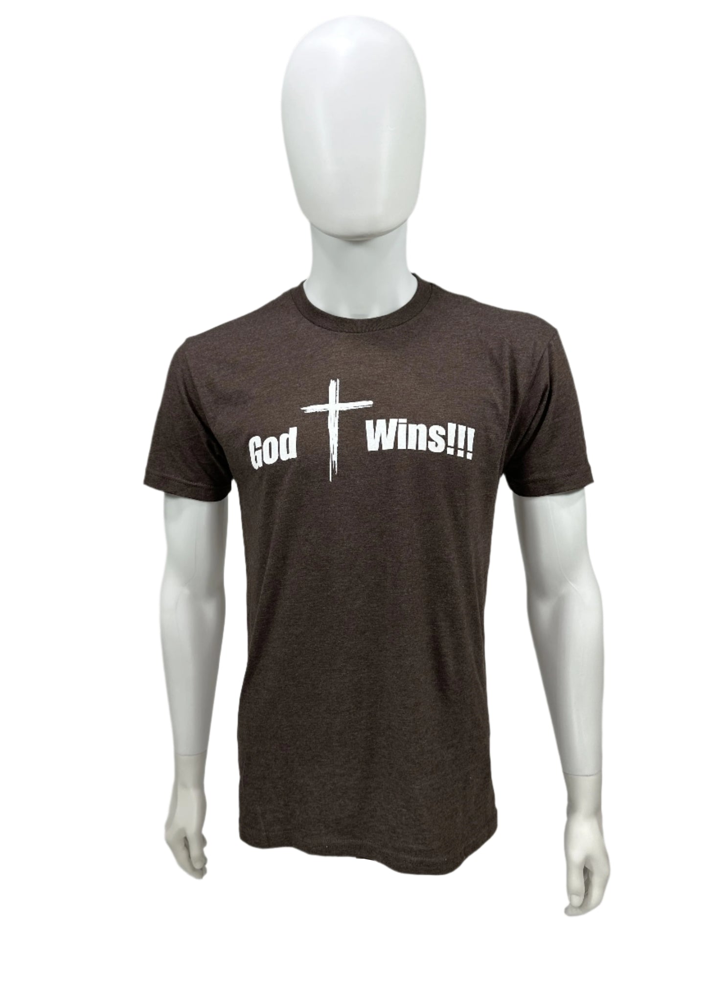 God Wins T-Shirt - Espresso