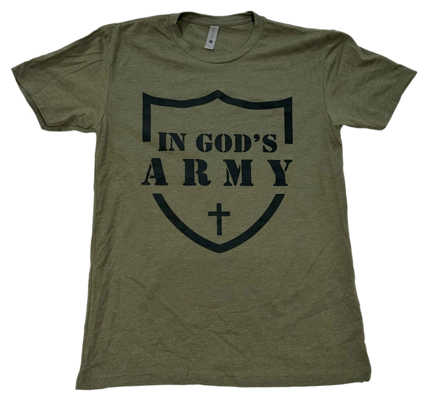 In God's Army - Military Green
