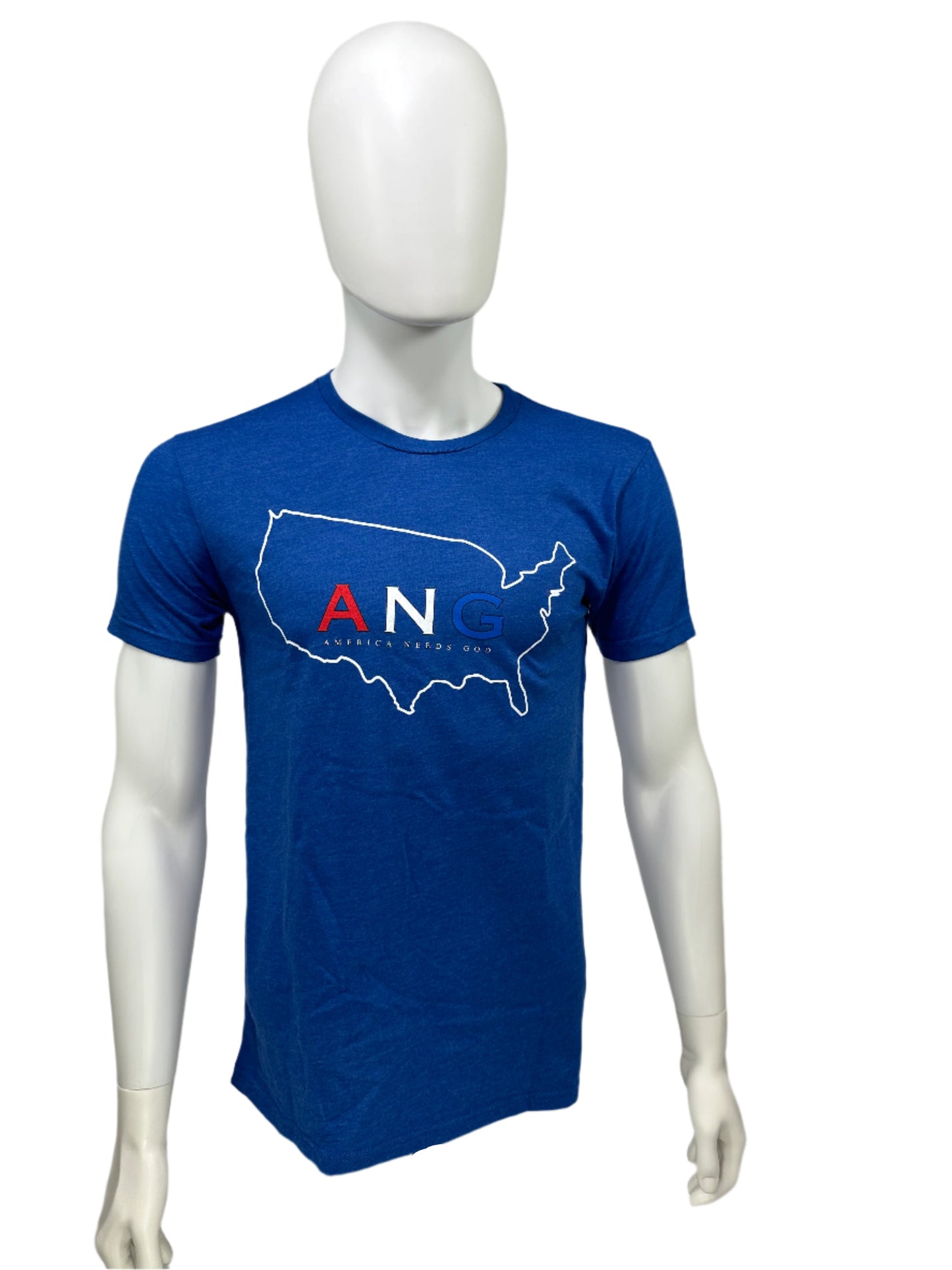 America Needs God - Royal Blue - Red/White/Blue Letters