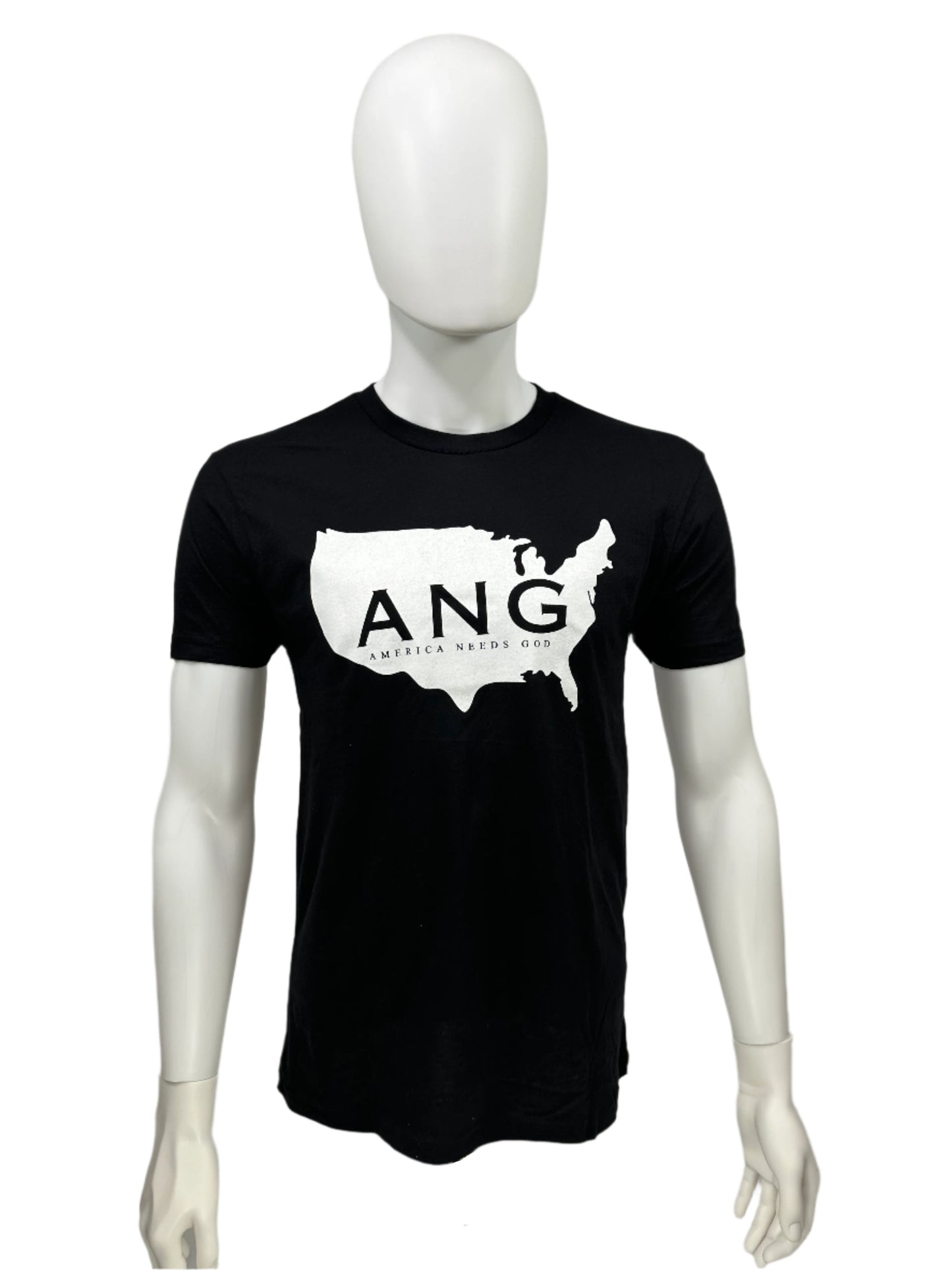 America Needs God - Black - Black Letters