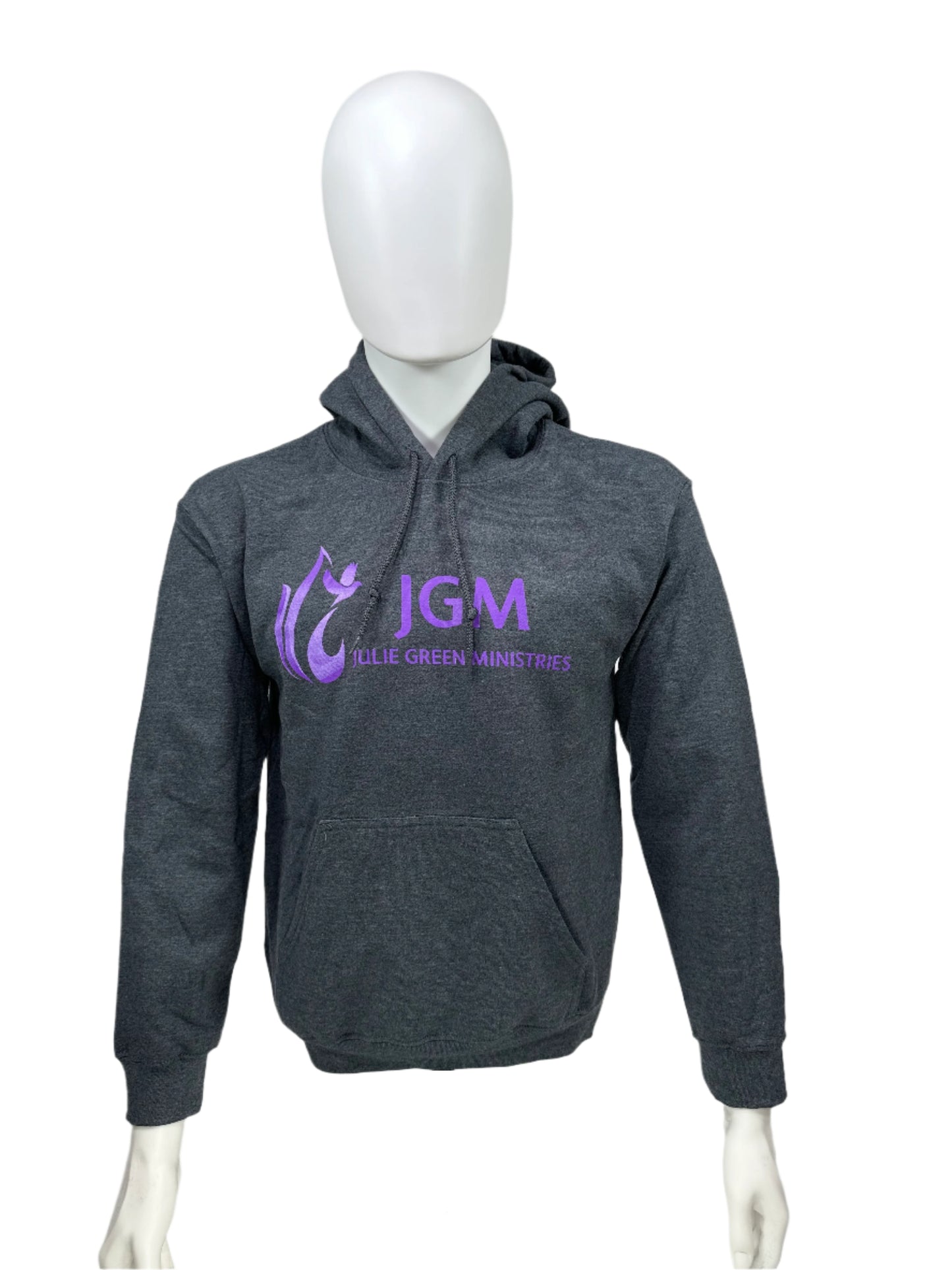 JGM Hooded Sweatshirt - Dark Heather Gray