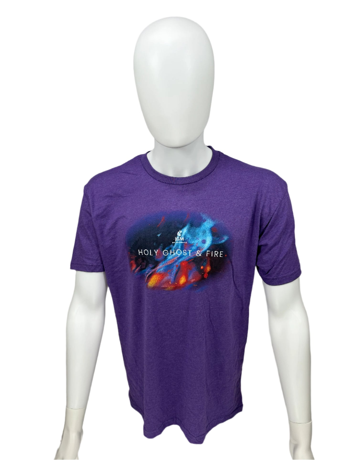 JGM Holy Ghost & Fire T-Shirt - Purple Rush