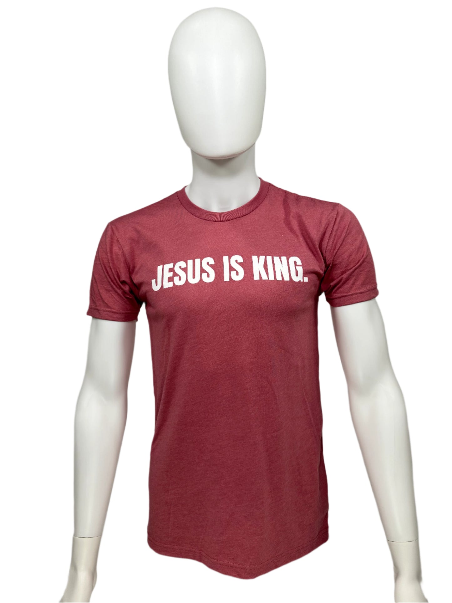Jesus Is King T-Shirt - Heather Mauve