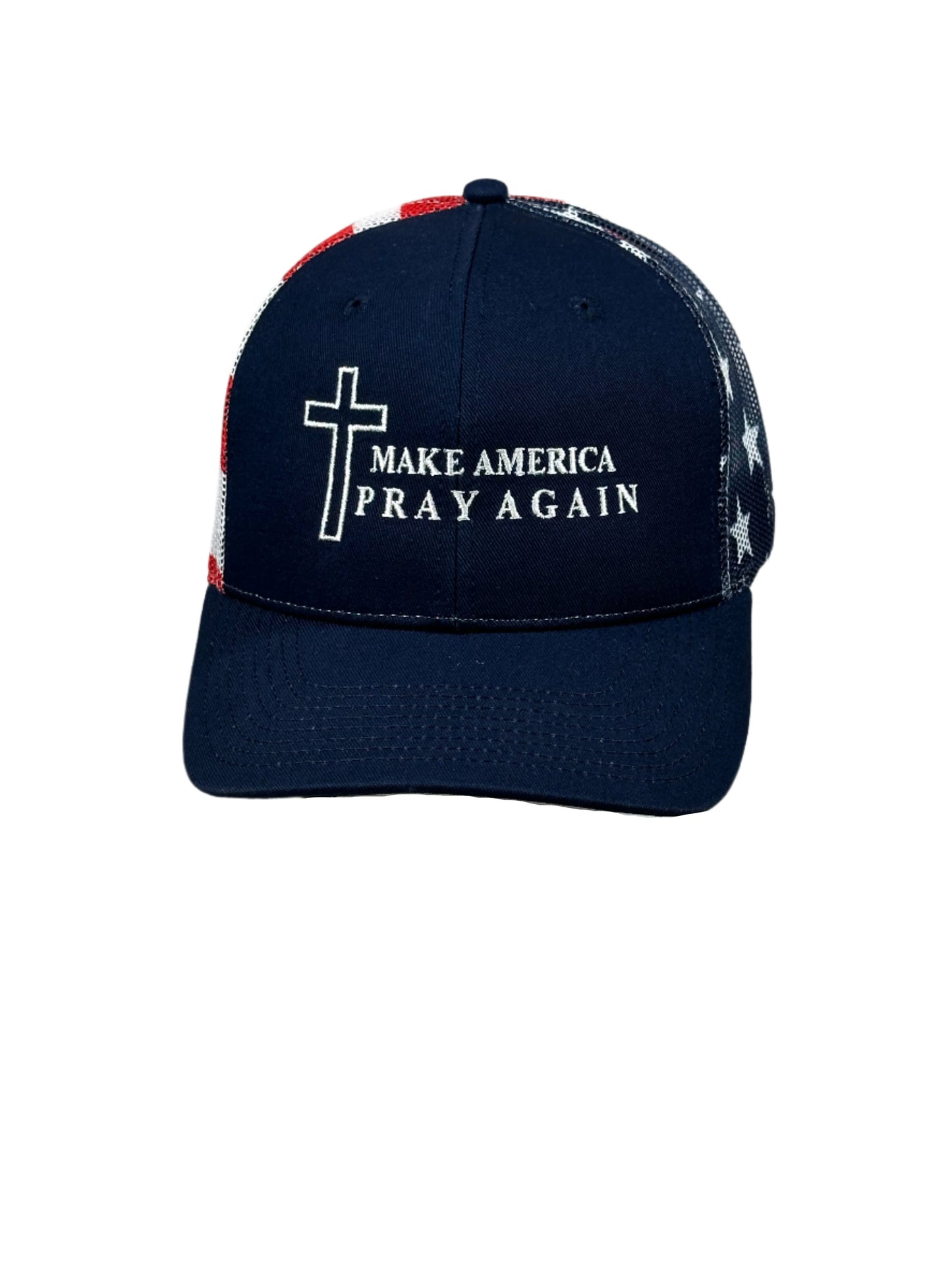 Make America Pray Again Flag Hat
