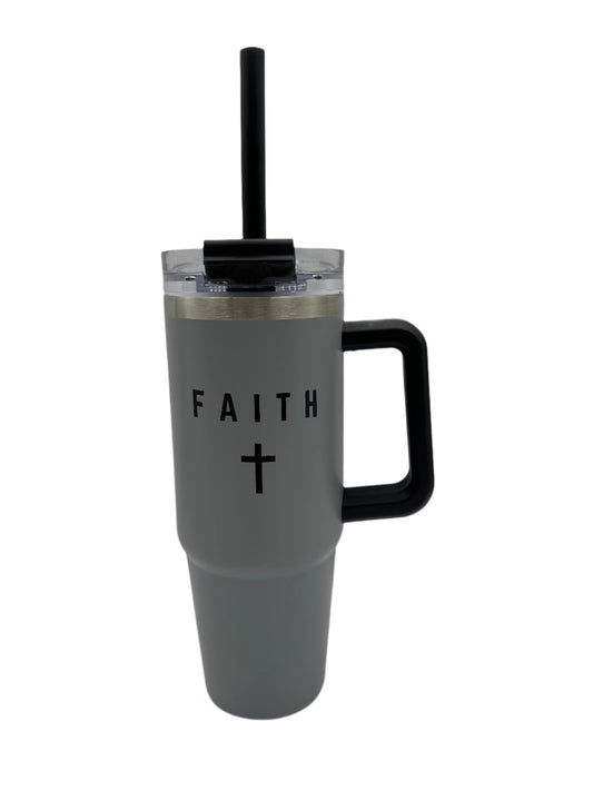 JGM Faith Tumbler - Gray/Black