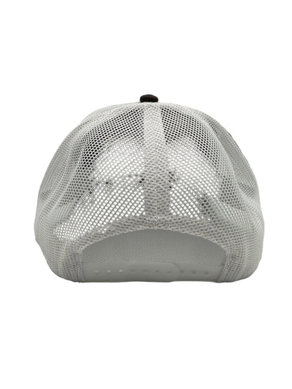3 Nails Cross - Camo/White Trucker Hat