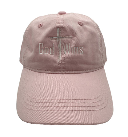 God Wins - Pink Hat
