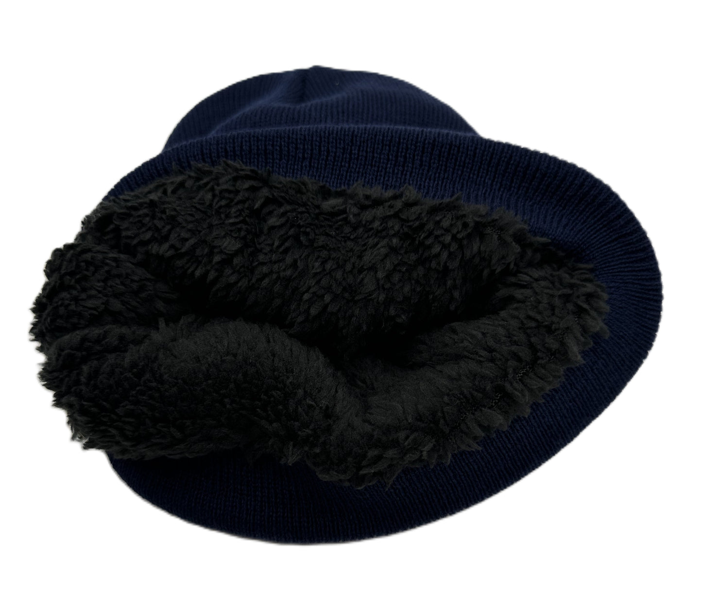 3 Nails Beanie Sherpa Lined - Navy