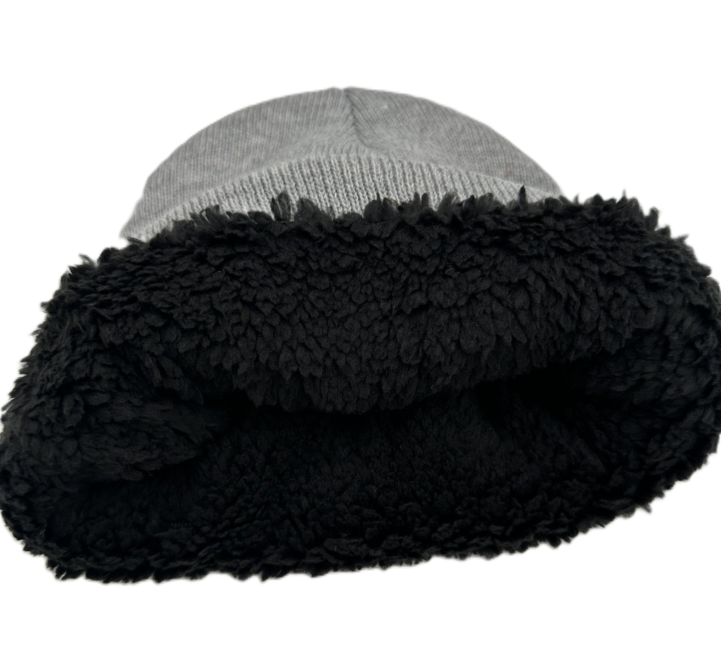 3 Nails Beanie Sherpa Lined - Heather Grey