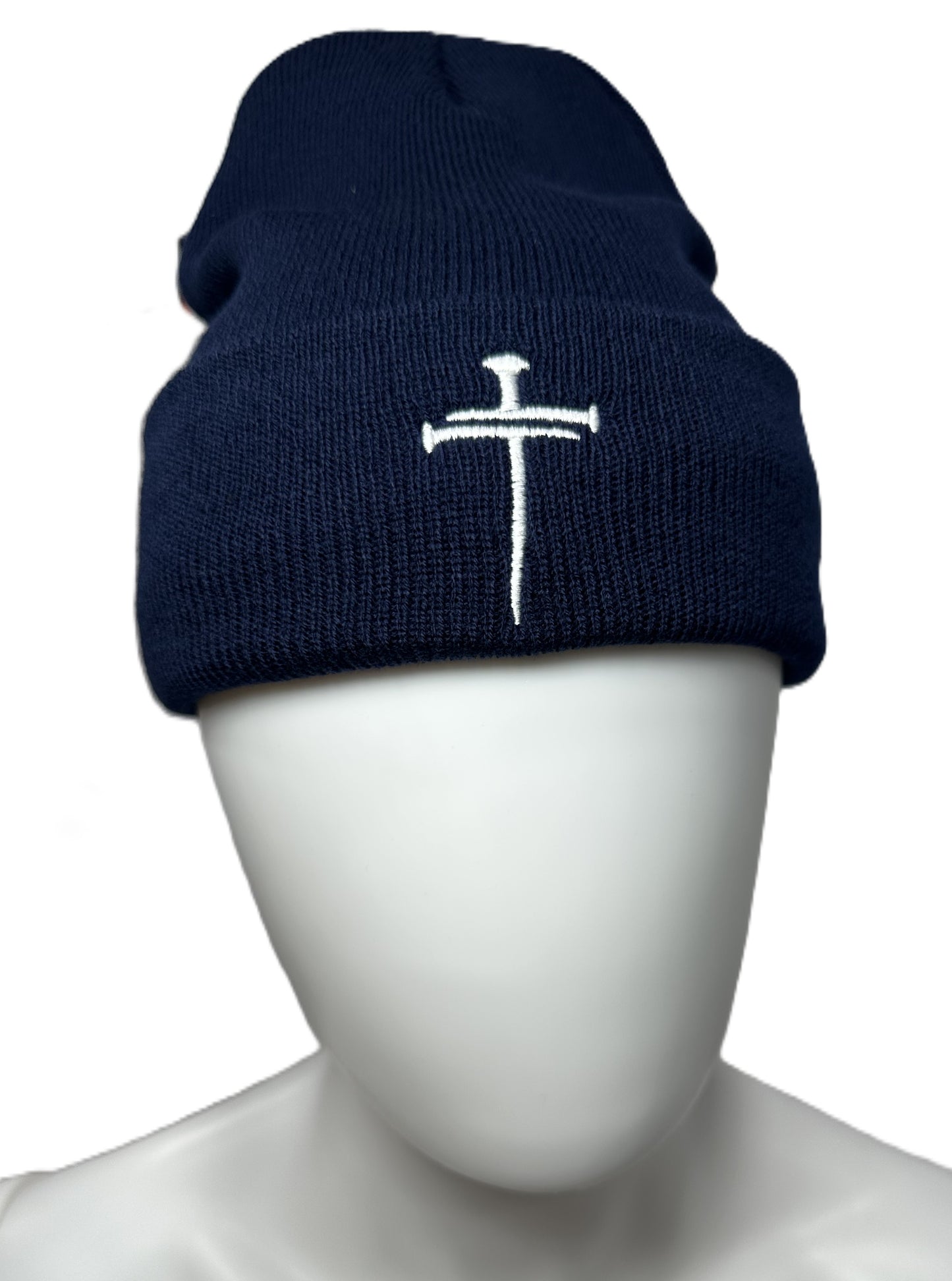 3 Nails Beanie Sherpa Lined - Navy