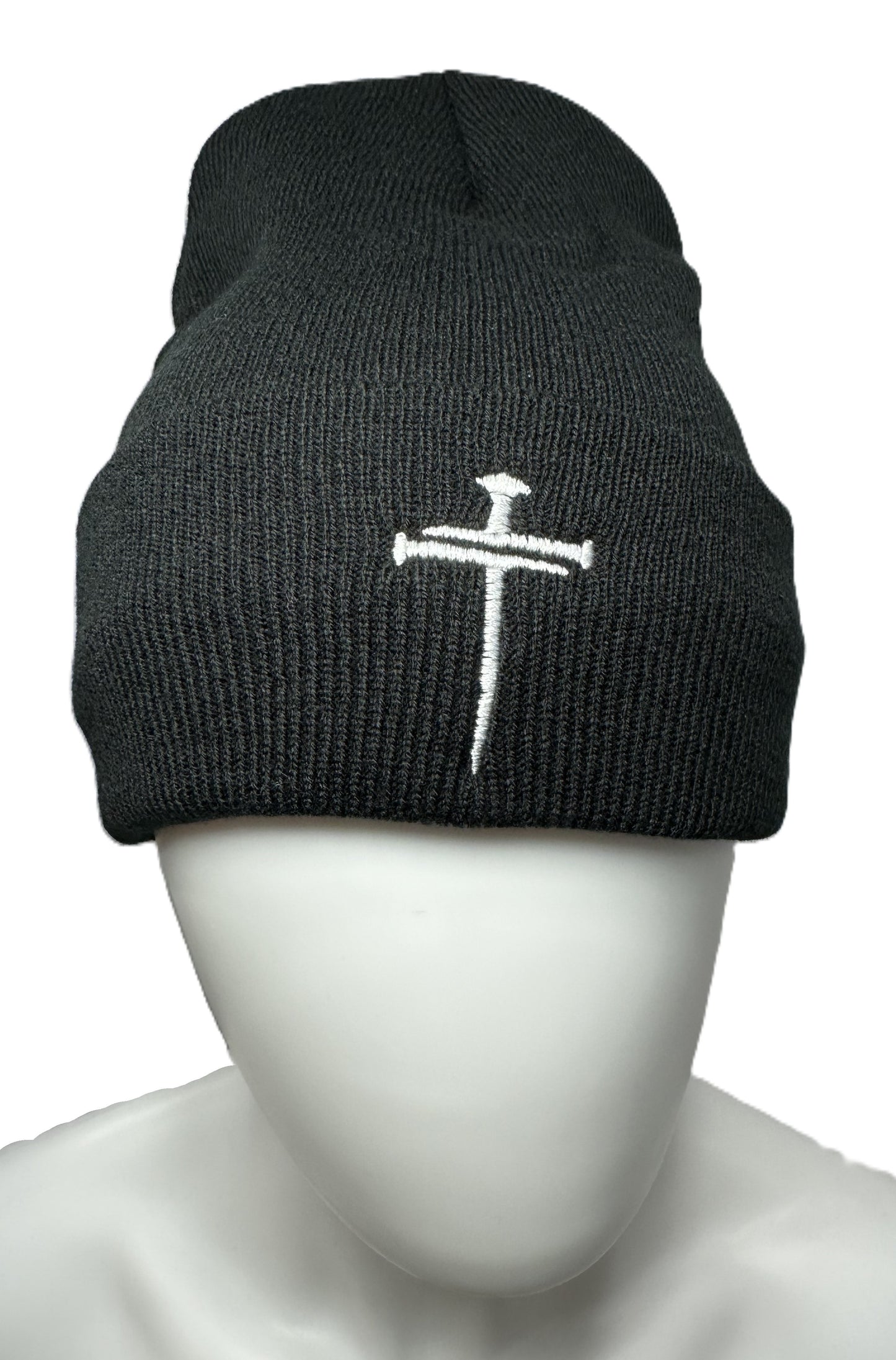 3 Nails Beanie Sherpa Lined - Black