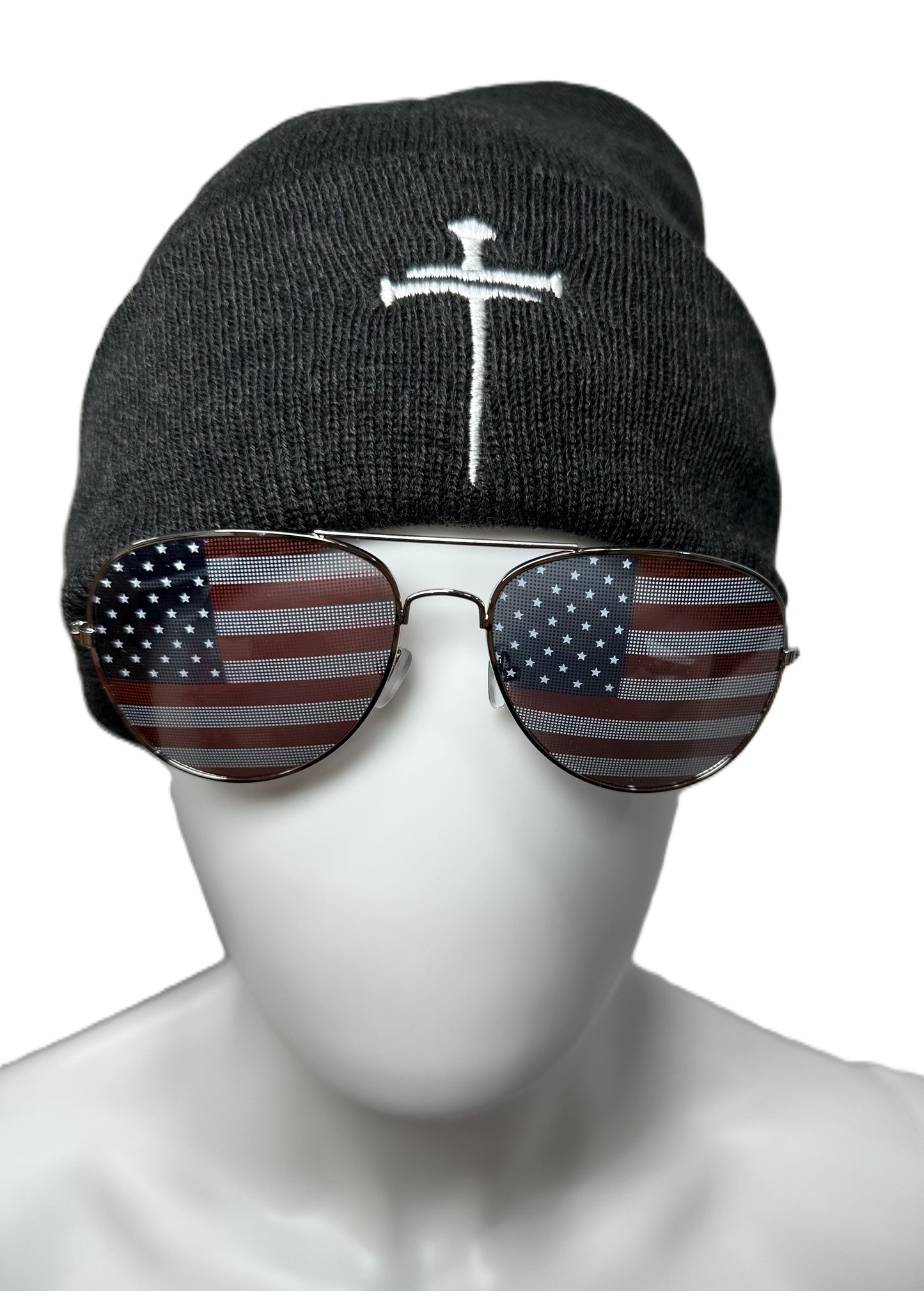 3 Nails Beanie Sherpa Lined - Heather Charcoal