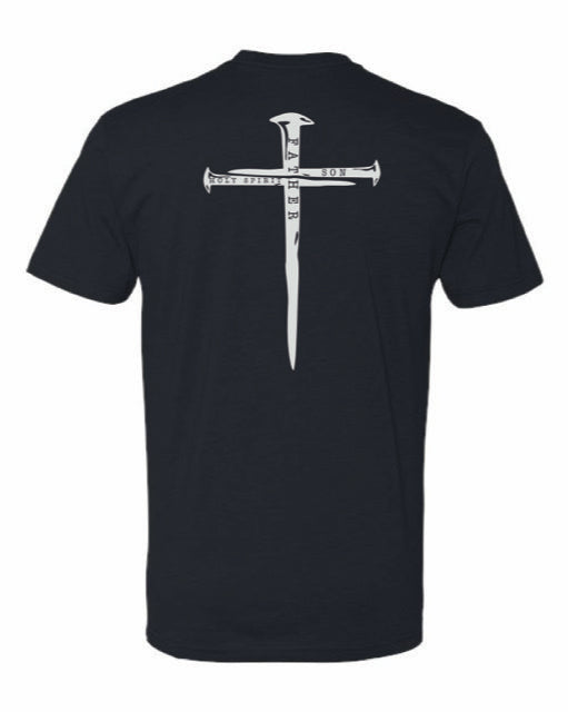 3 Nails Front & Back - Black Shirt