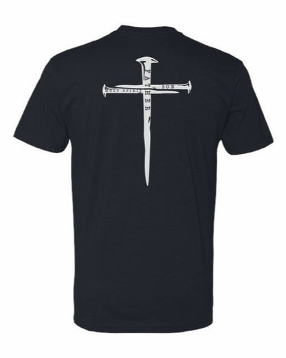 3 Nails Front & Back - Black Shirt