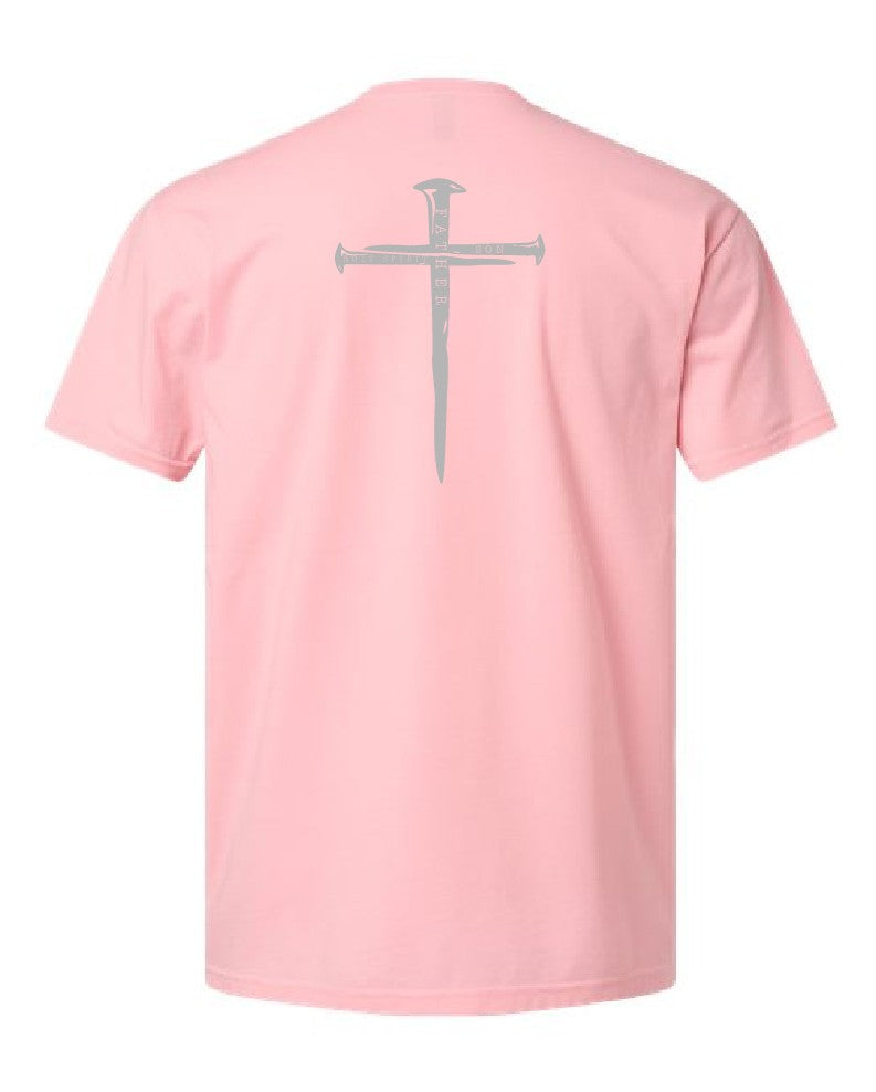 3 Nail Front & Back - Heather Light Pink