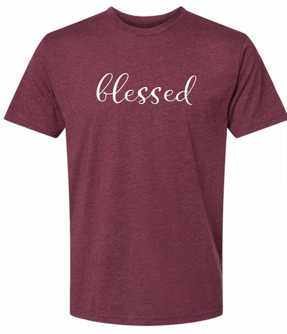 Blessed - Heather Maroon