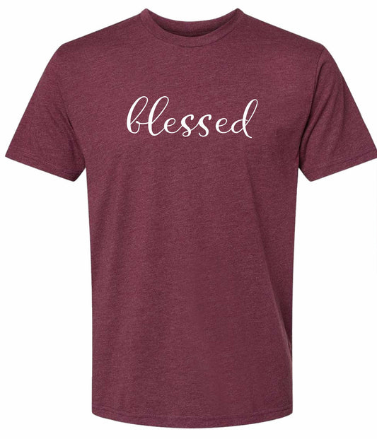 Blessed - Heather Maroon