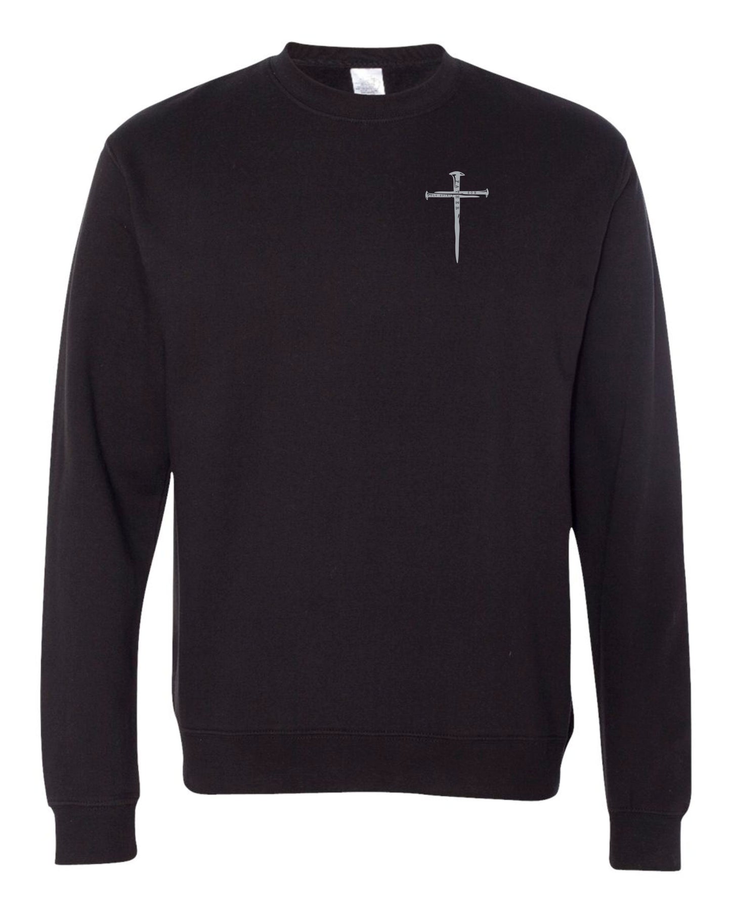 3 Nails Crew Neck Sweatshirt - Black