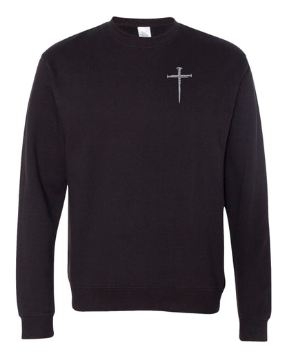 3 Nails Crew Neck Sweatshirt - Black