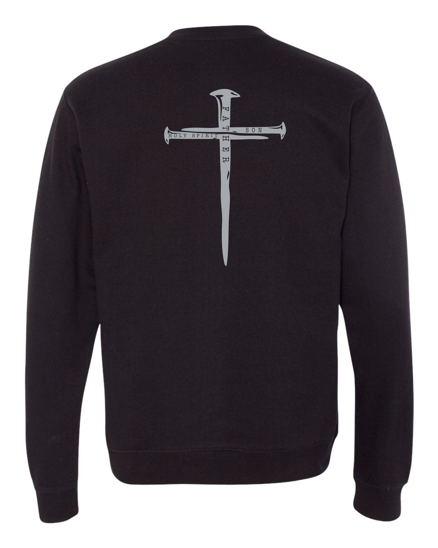 3 Nails Crew Neck Sweatshirt - Black