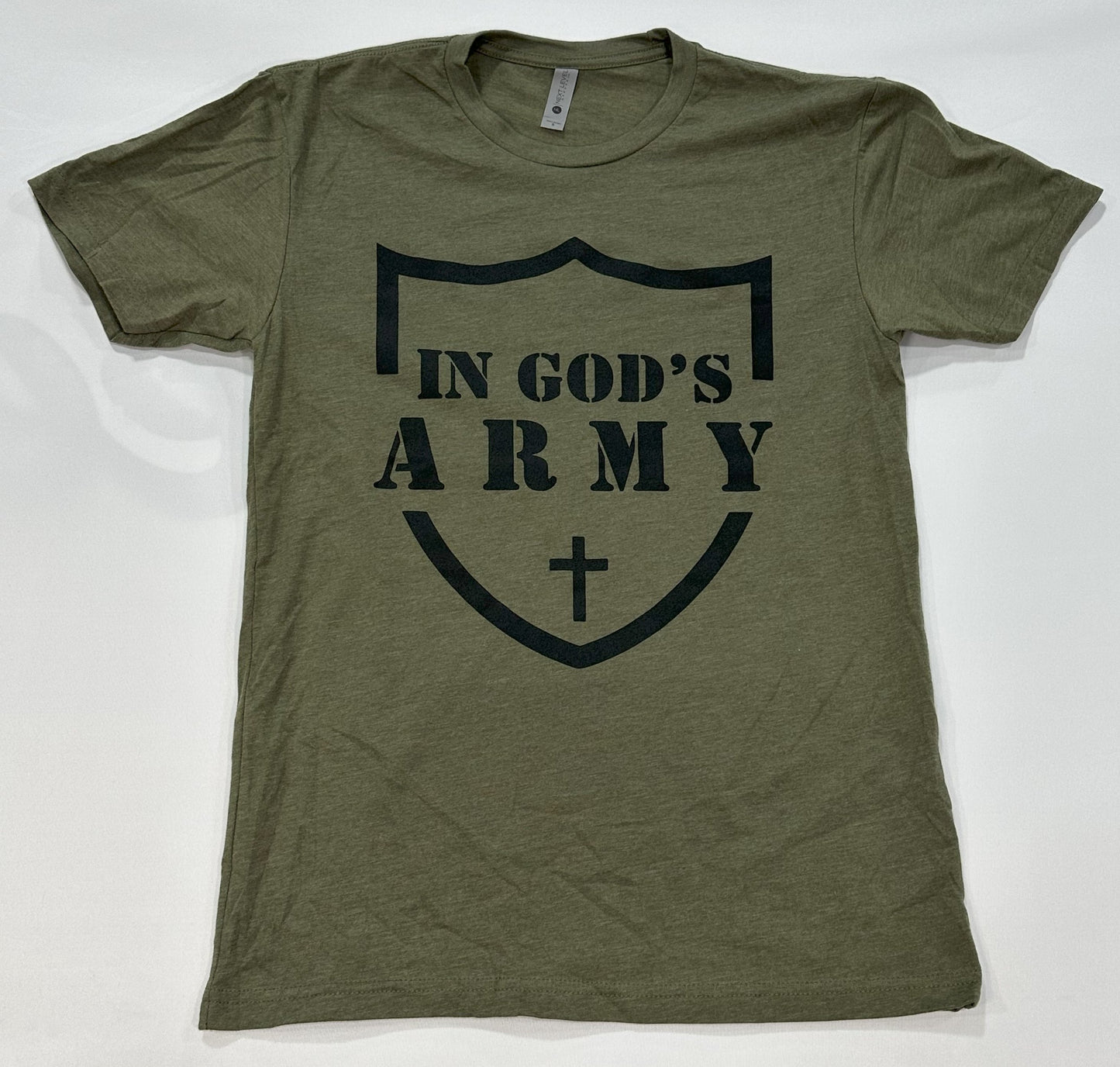 In God's Army - Military Green