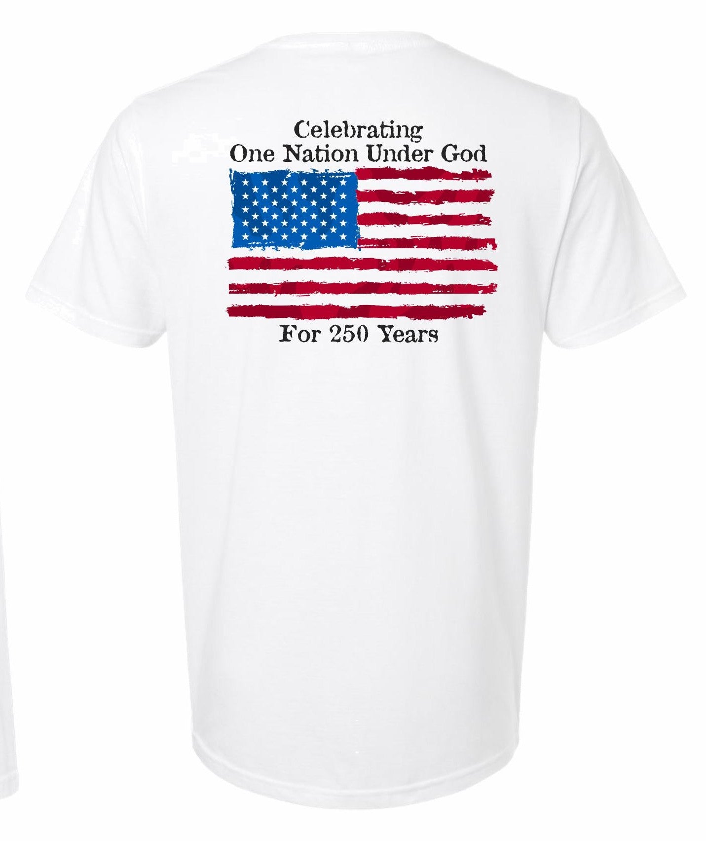 One Nation Under God 250 Years - White