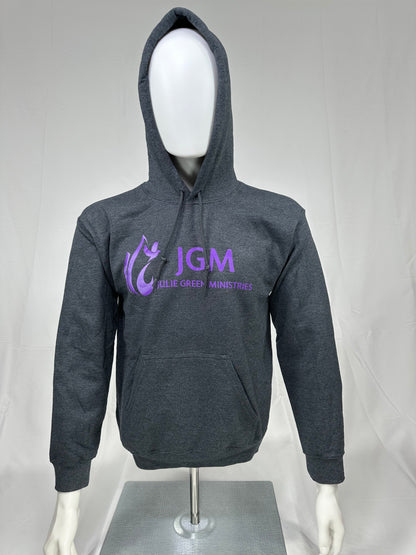 JGM Hooded Sweatshirt - Dark Heather Gray