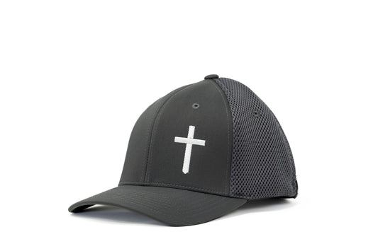 Cross Hat - Gray