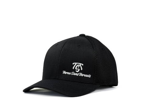 Logo & Three Sons Threads Hat - Black